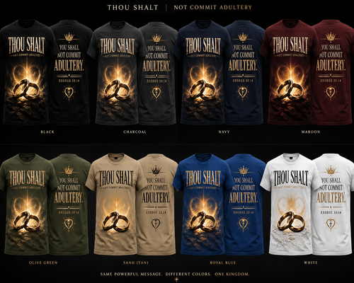Thou Shalt Not Commit Adultery Tee – Exodus 20:14